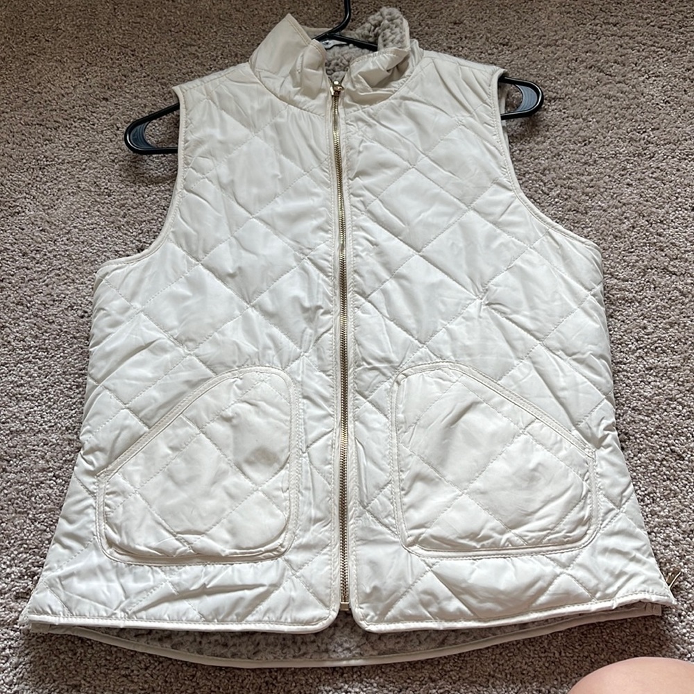 Reversible Vest, Quilted/Fleece, bought from dry goods, size XS/S - like new